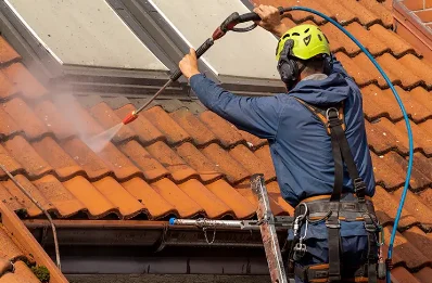 Démoussage et hydrofuge de toiture à Château-l'Abbaye